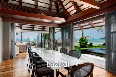 Daily rent - Villa Akatsuki Beachfront luxury villa with pool in Lipa Noi Ko Samui