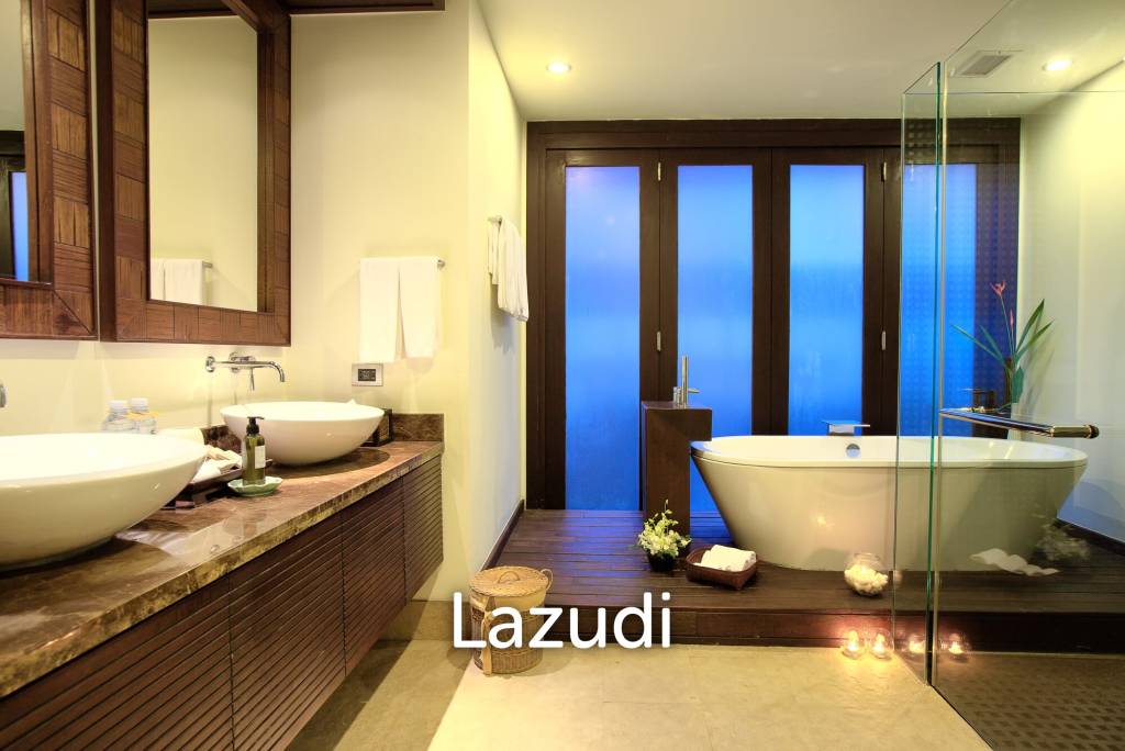 Daily rent - Baan Chang Beachfront villa with pool in Lipa Noi Ko Samui