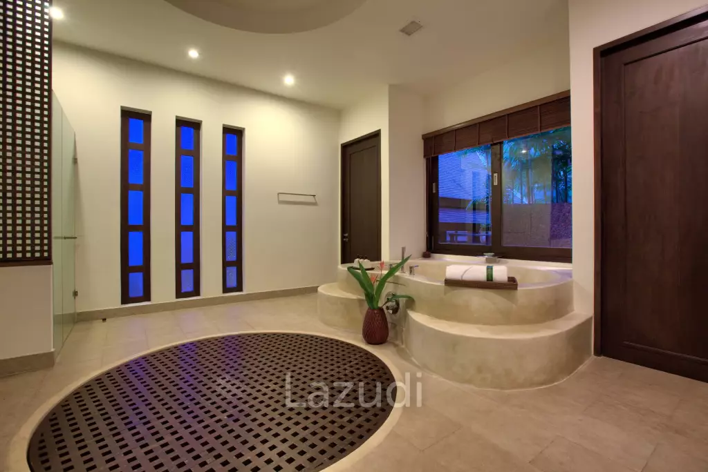Daily rent - Baan Chang Beachfront villa with pool in Lipa Noi Ko Samui
