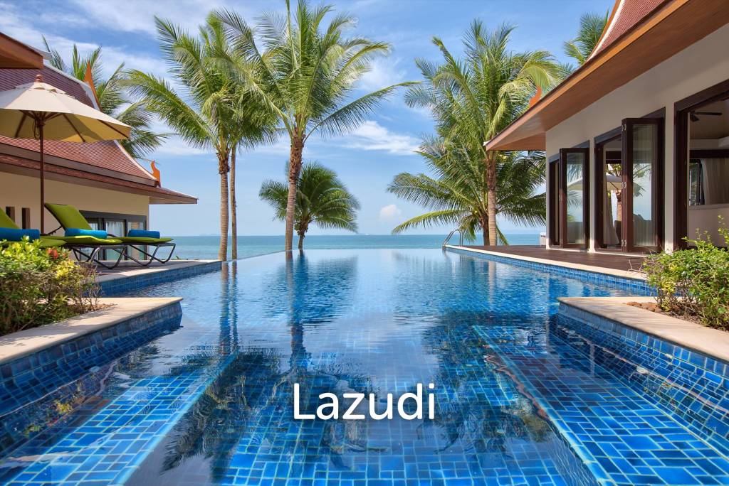 Daily rent - Baan Chang Beachfront villa with pool in Lipa Noi Ko Samui