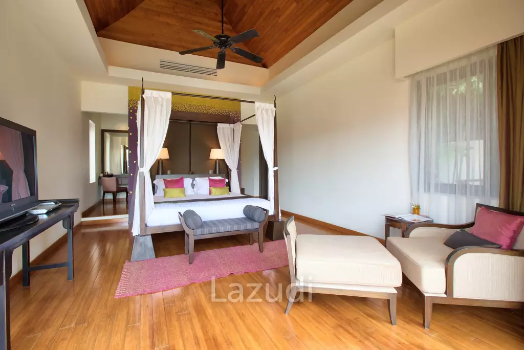 Daily rent - Baan Chang Beachfront villa with pool in Lipa Noi Ko Samui