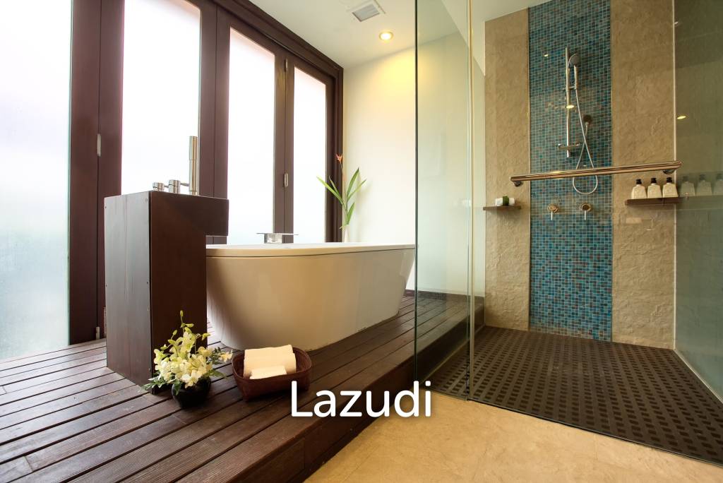 Daily rent - Baan Chang Beachfront villa with pool in Lipa Noi Ko Samui