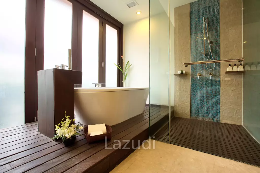Daily rent - Baan Chang Beachfront villa with pool in Lipa Noi Ko Samui