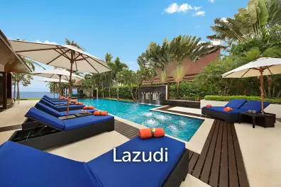 Daily rent - Baan Samlarn Beachfront Pool Villa in Lipa Noi, Koh Samui