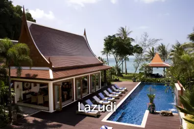 Daily rent - Villa Haineu Beachfront Pool Villa in Lipa Noi Ko Samui