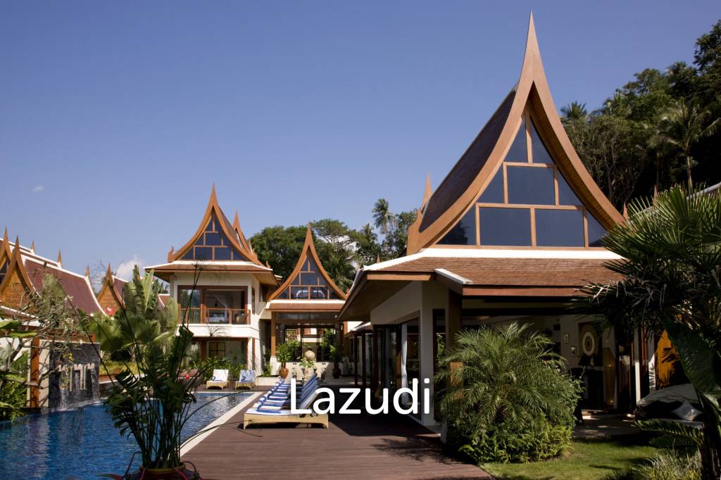 Daily rent - Villa Haineu Beachfront Pool Villa in Lipa Noi Ko Samui