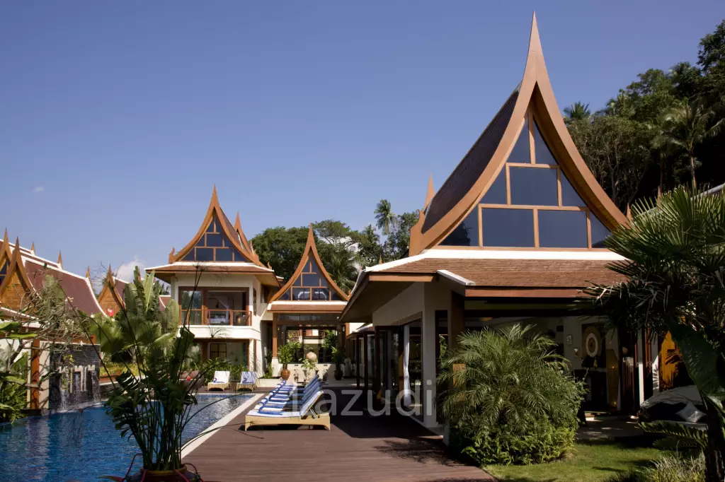 Daily rent - Villa Haineu Beachfront Pool Villa in Lipa Noi Ko Samui