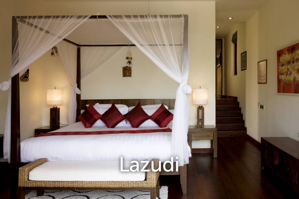 Daily rent - Villa Haineu Beachfront Pool Villa in Lipa Noi Ko Samui