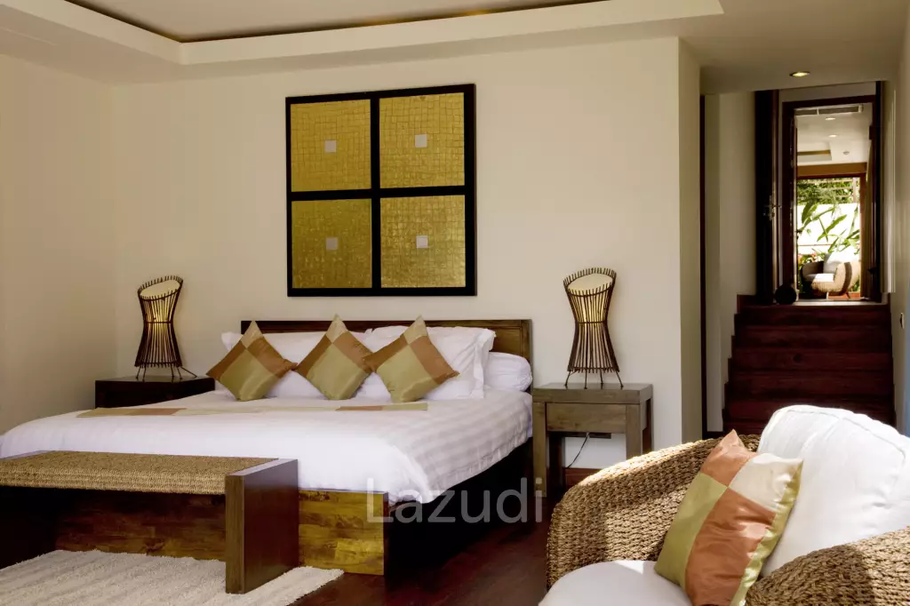 Daily rent - Villa Haineu Beachfront Pool Villa in Lipa Noi Ko Samui