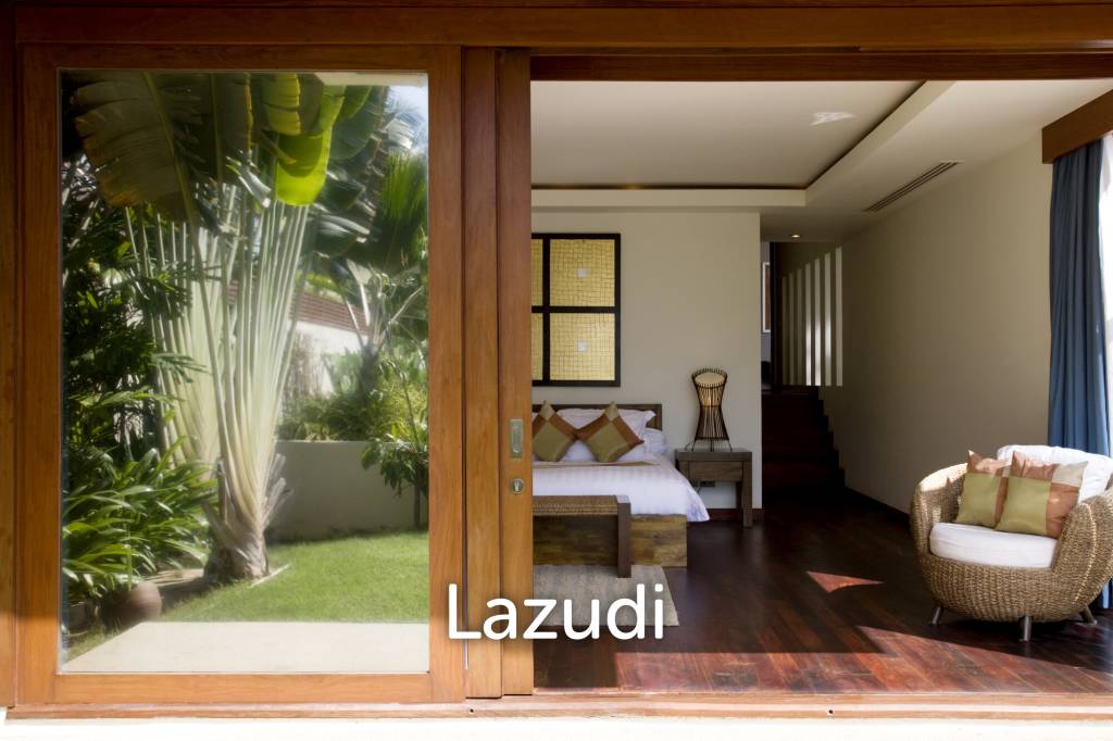 Daily rent - Villa Haineu Beachfront Pool Villa in Lipa Noi Ko Samui