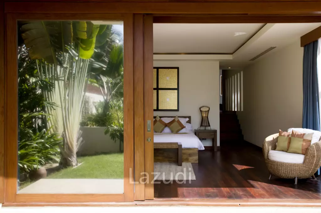 Daily rent - Villa Haineu Beachfront Pool Villa in Lipa Noi Ko Samui