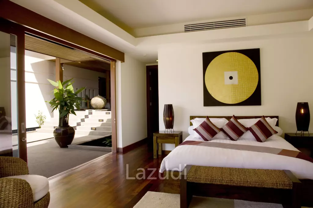 Daily rent - Villa Haineu Beachfront Pool Villa in Lipa Noi Ko Samui