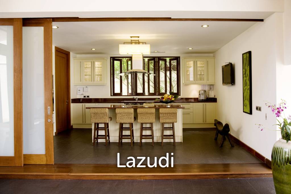 Daily rent - Villa Haineu Beachfront Pool Villa in Lipa Noi Ko Samui