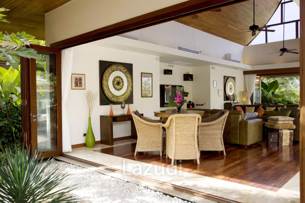 Daily rent - Villa Haineu Beachfront Pool Villa in Lipa Noi Ko Samui