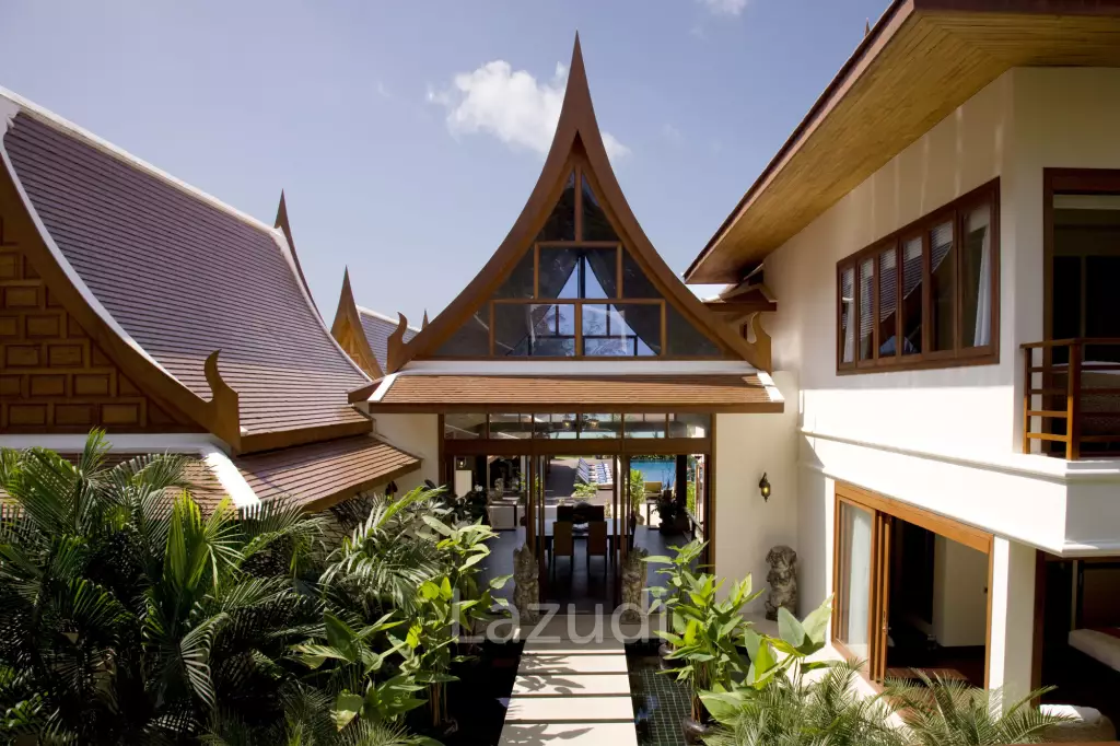 Daily rent - Villa Haineu Beachfront Pool Villa in Lipa Noi Ko Samui