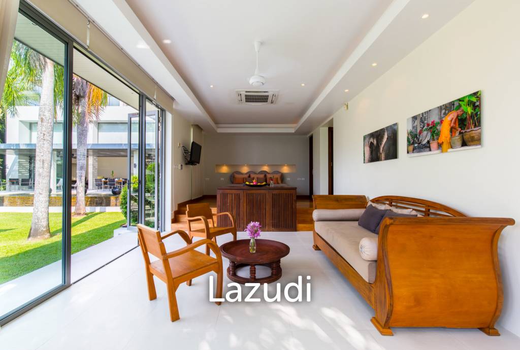 Daily rent - Baan Asan Beachfront Pool villa in Taling Ngam Koh Samui