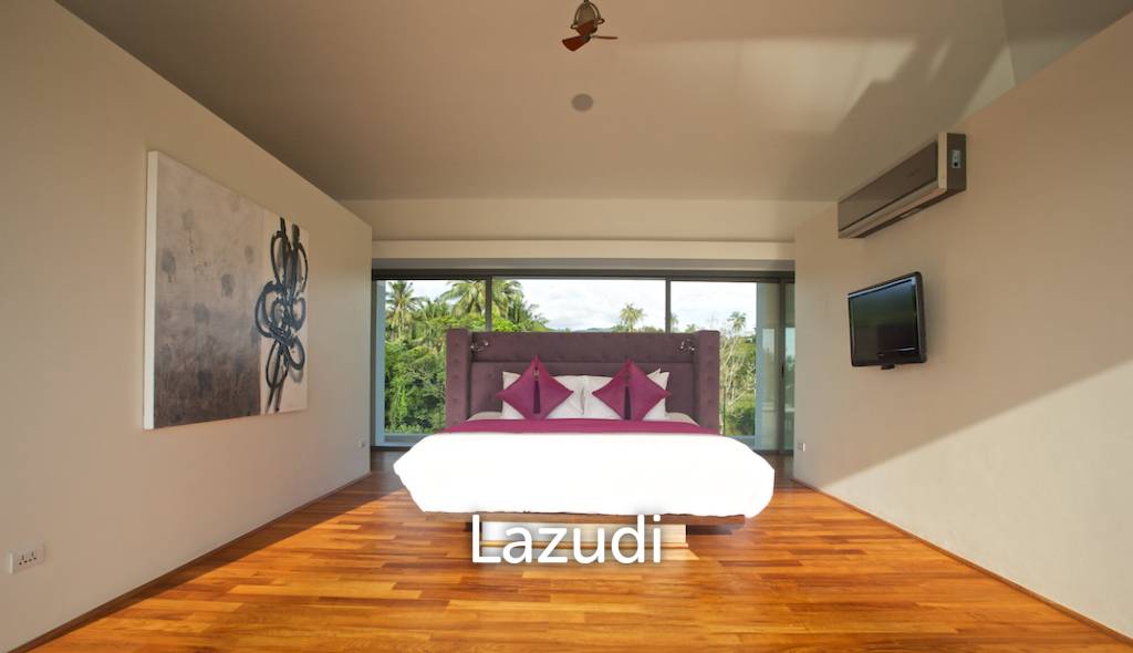 Daily rent - Baan Asan Beachfront Pool villa in Taling Ngam Koh Samui