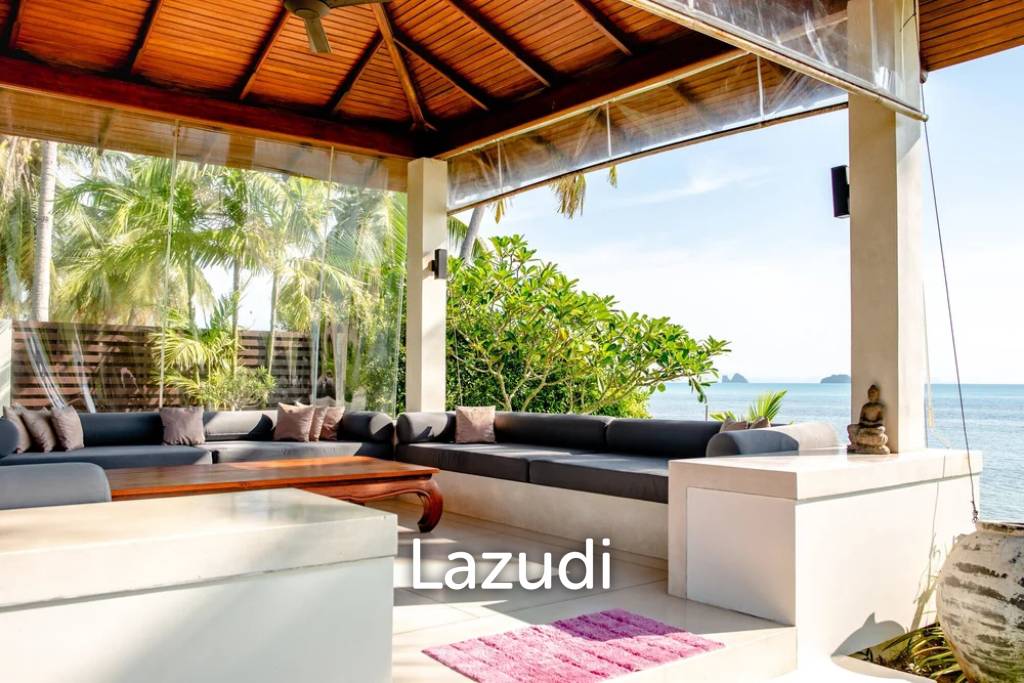 Daily rent - Baan Asan Beachfront Pool villa in Taling Ngam Koh Samui