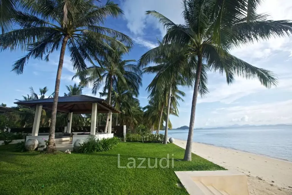 Daily rent - Baan Asan Beachfront Pool villa in Taling Ngam Koh Samui
