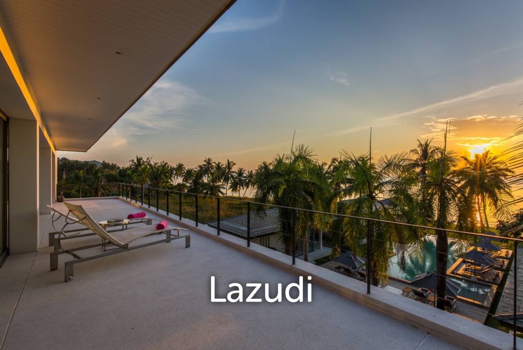 Daily rent - Baan Asan Beachfront Pool villa in Taling Ngam Koh Samui