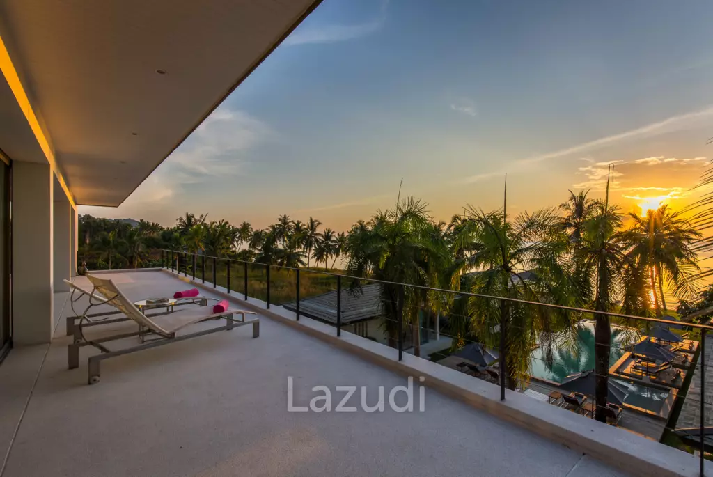 Daily rent - Baan Asan Beachfront Pool villa in Taling Ngam Koh Samui