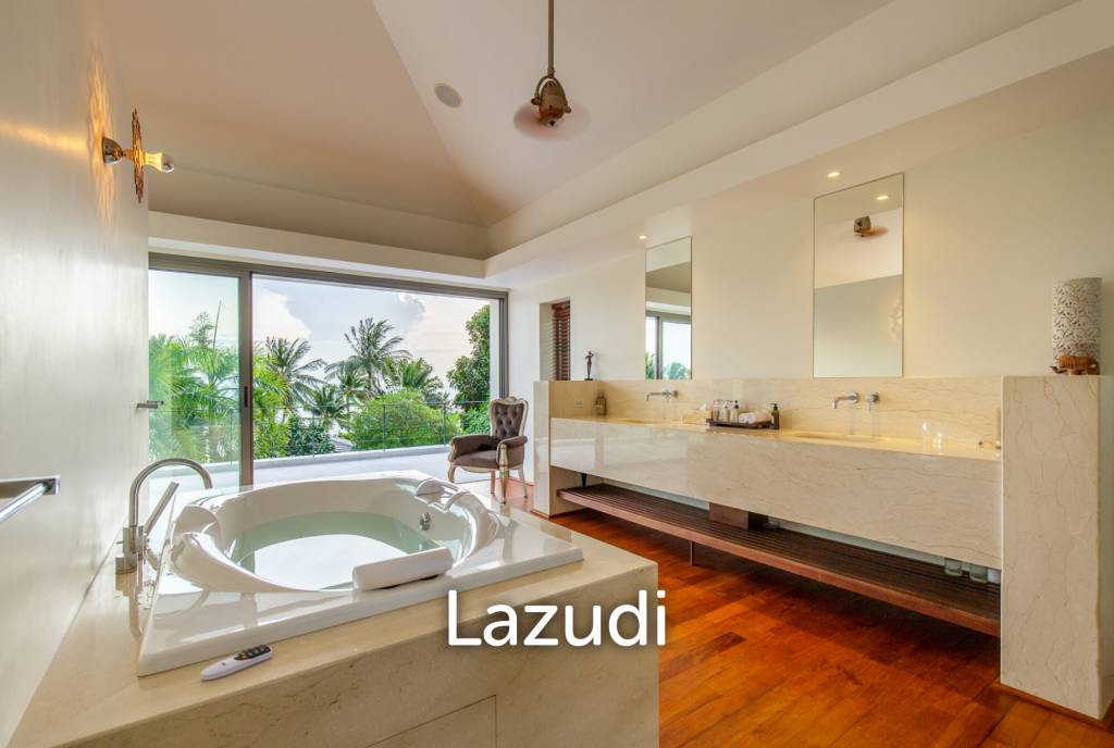 Daily rent - Baan Asan Beachfront Pool villa in Taling Ngam Koh Samui
