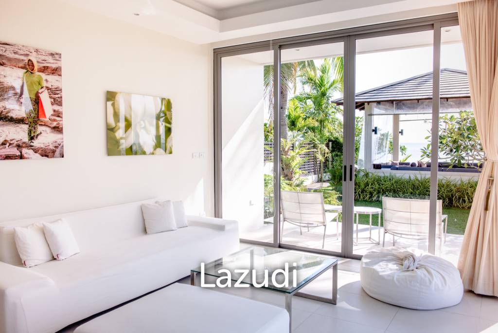 Daily rent - Baan Asan Beachfront Pool villa in Taling Ngam Koh Samui