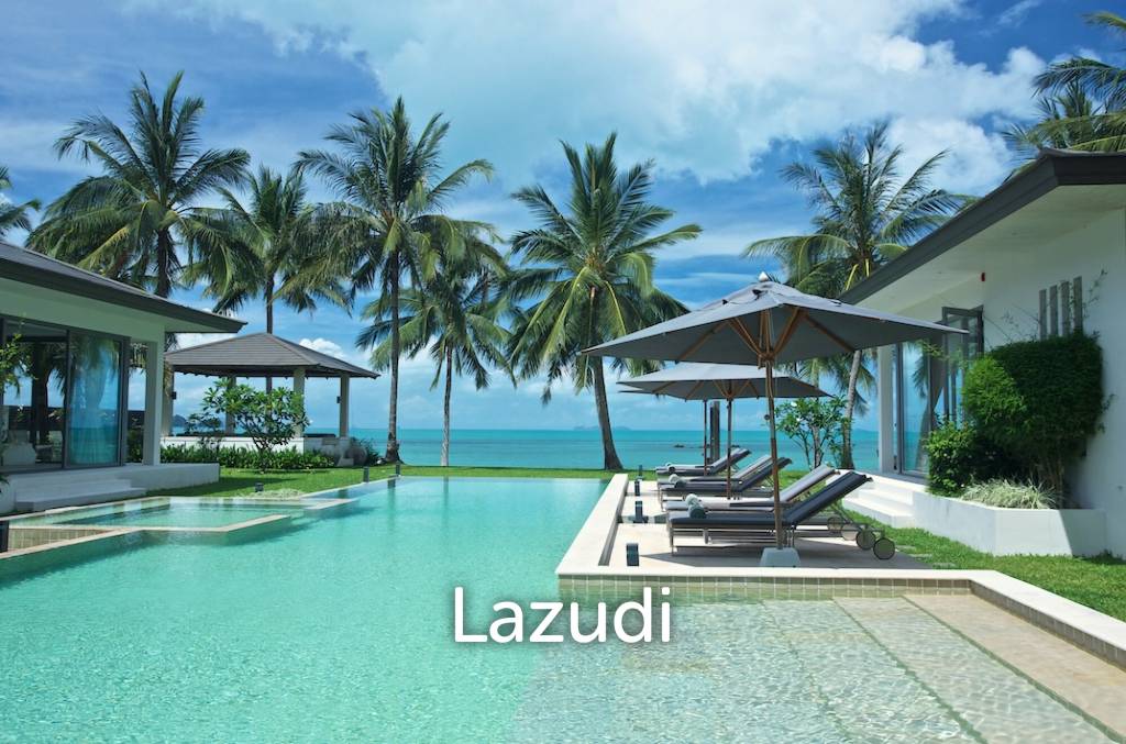 Daily rent - Baan Asan Beachfront Pool villa in Taling Ngam Koh Samui