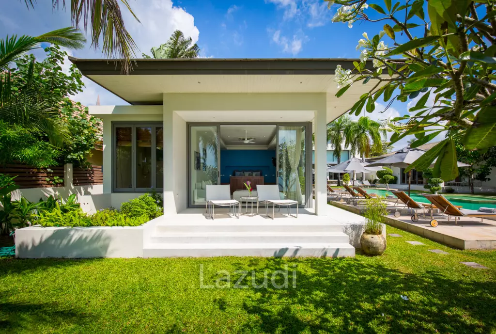 Daily rent - Baan Asan Beachfront Pool villa in Taling Ngam Koh Samui
