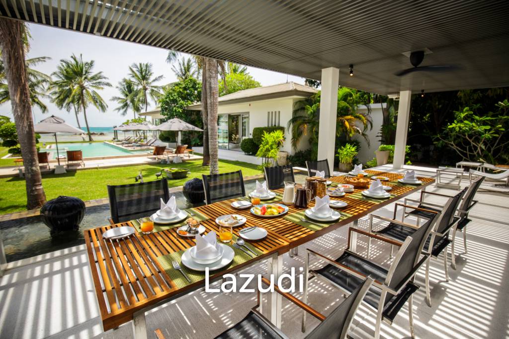 Daily rent - Baan Asan Beachfront Pool villa in Taling Ngam Koh Samui