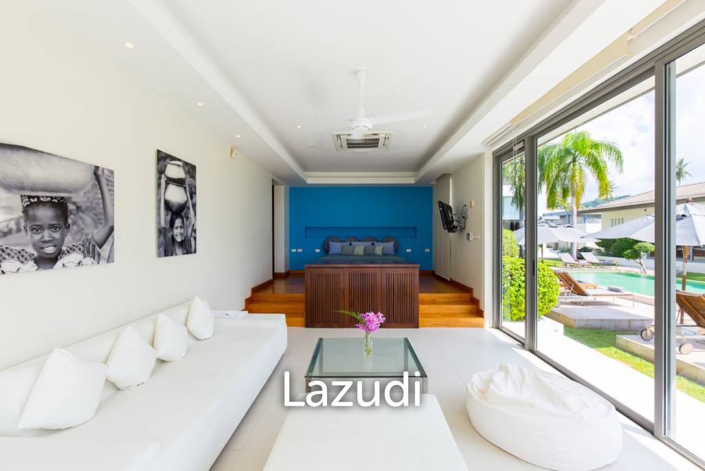 Daily rent - Baan Asan Beachfront Pool villa in Taling Ngam Koh Samui