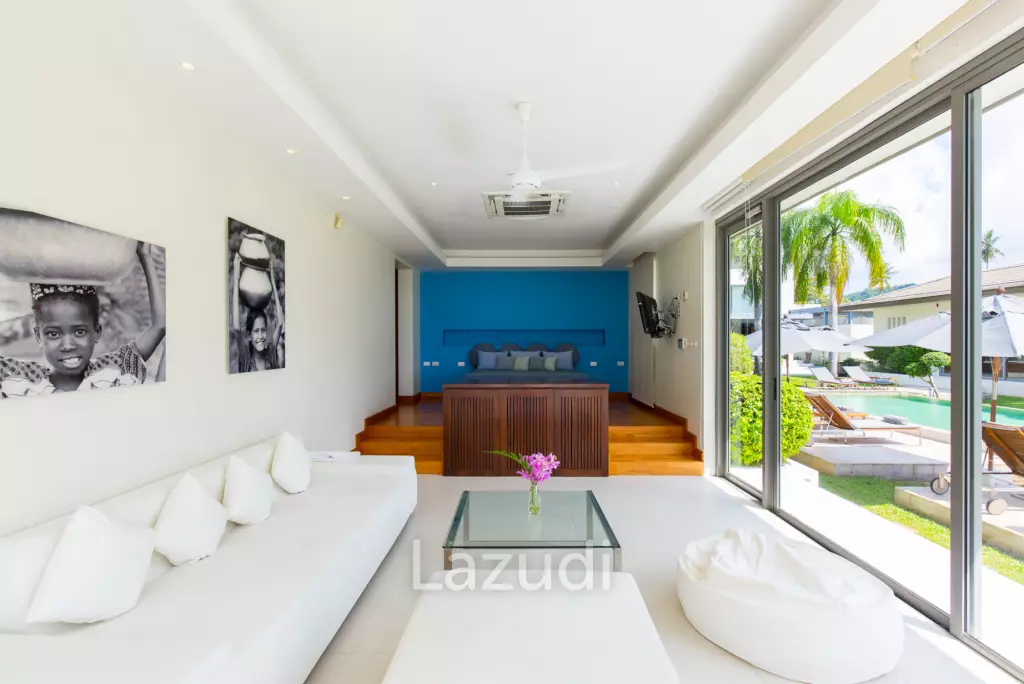 Daily rent - Baan Asan Beachfront Pool villa in Taling Ngam Koh Samui