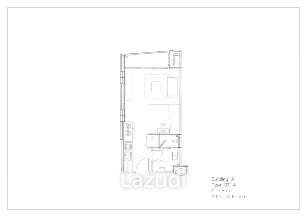 Studio 1 Bath 31.5 SQ.M Silhouette By The Zero