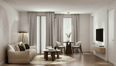 1 Bed 1 Bath 37.5 SQ.M Silhouette By The Zero