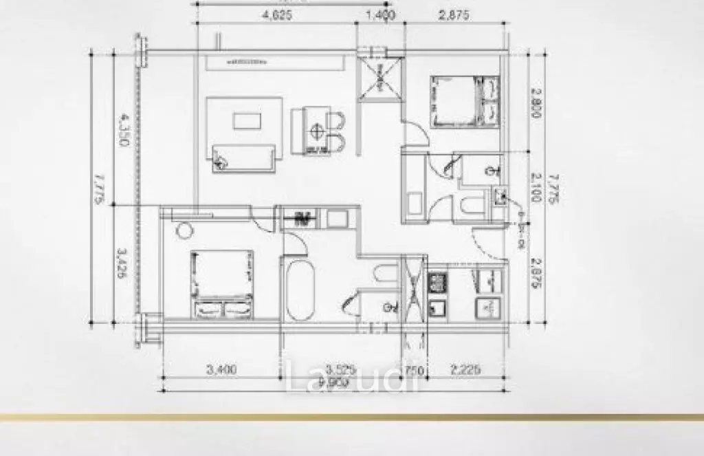2 Bed 2 Bath 91 SQ.M Silhouette By The Zero Phuket