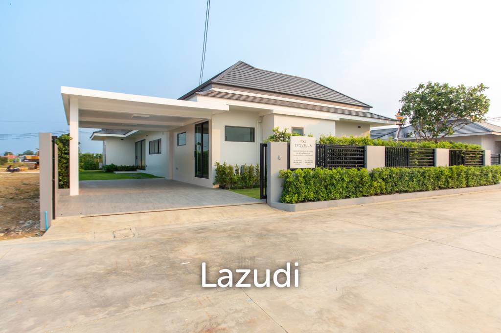 L'UX VILLA Private Pool Villas  with 343 sqm modern pool villa in Wang Phong Pran Buri