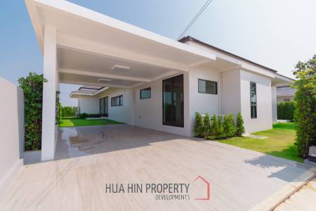 L'UX VILLA Private Pool Villas  with 343 sqm modern pool villa in Wang Phong Pran Buri