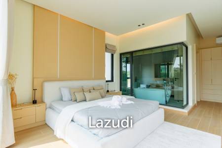 L'UX VILLA Private Pool Villas  with 343 sqm modern pool villa in Wang Phong Pran Buri