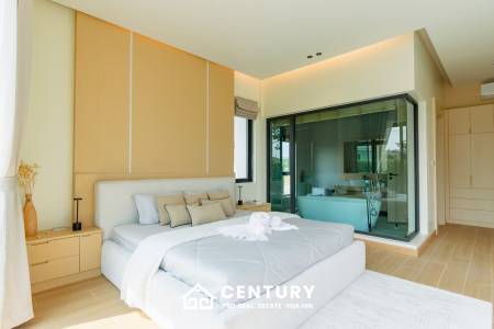 L'UX VILLA Private Pool Villas  with 343 sqm modern pool villa in Wang Phong Pran Buri