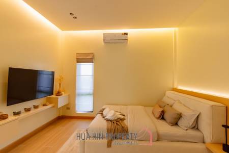 L'UX VILLA Private Pool Villas  with 343 sqm modern pool villa in Wang Phong Pran Buri