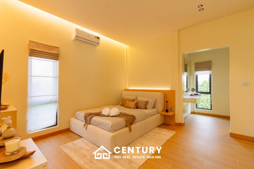L'UX VILLA Private Pool Villas  with 343 sqm modern pool villa in Wang Phong Pran Buri