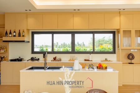 L'UX VILLA Private Pool Villas  with 343 sqm modern pool villa in Wang Phong Pran Buri