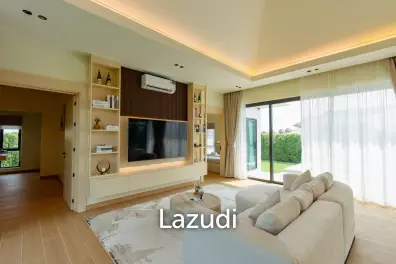 L'UX VILLA Private Pool Villas  with 343 sqm modern pool villa in Wang Phong Pran Buri