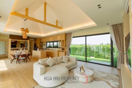L'UX VILLA Private Pool Villas  with 343 sqm modern pool villa in Wang Phong Pran Buri