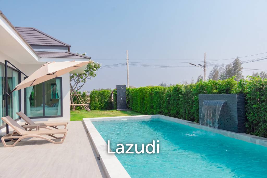L'UX VILLA Private Pool Villas  with 343 sqm modern pool villa in Wang Phong Pran Buri