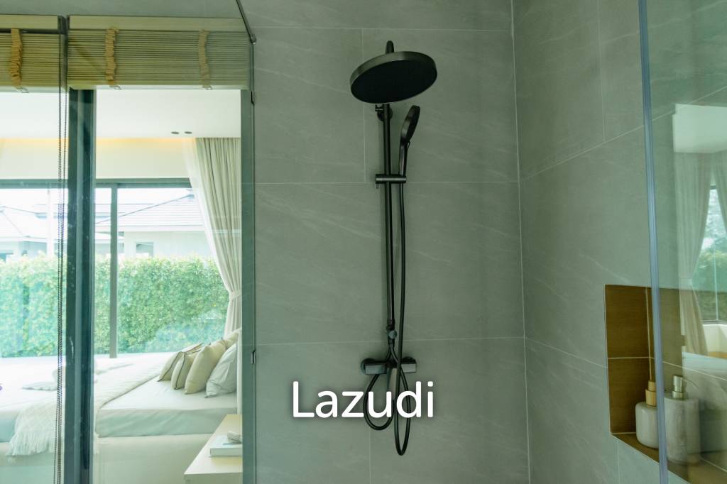 L'UX VILLA Private Pool Villas  with 343 sqm modern pool villa in Wang Phong Pran Buri