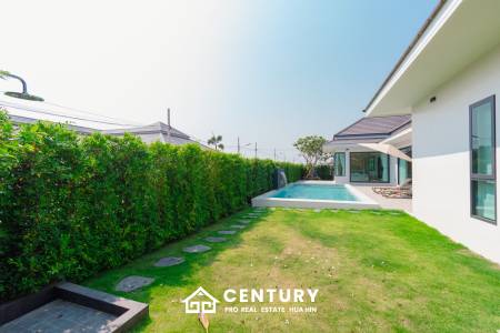 L'UX VILLA Private Pool Villas  with 343 sqm modern pool villa in Wang Phong Pran Buri