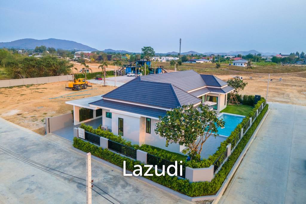L'UX VILLA Private Pool Villas  with 343 sqm modern pool villa in Wang Phong Pran Buri