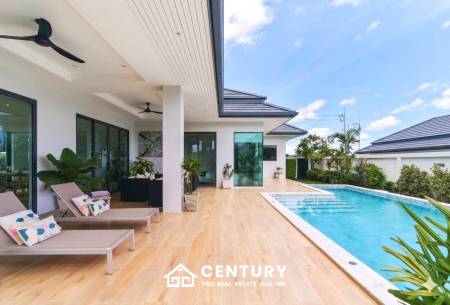251 sqm pool villa in Wang Phong Pran Buri – L'UX VILLA new single-storey home