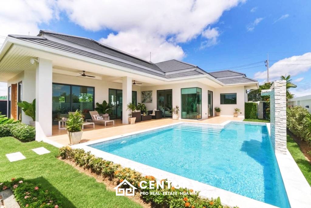 251 sqm pool villa in Wang Phong Pran Buri – L'UX VILLA new single-storey home